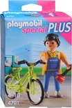 Playmobil Klusjesman met fiets - 4791