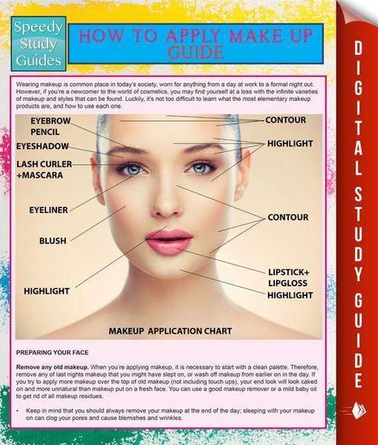 How To Apply Make Up Guide (Speedy Study Guide) - cover