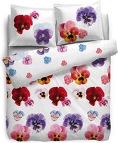 HnL Pure Cotton Dekbedovertrek Violet Garden - Litsjumeaux XL - 260x200/220 - Multi