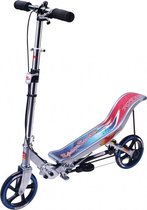 Space Scooter X580 - Step - Zilver / Blauw - Limited Edition