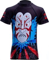 Nihon Thermoshirt Rashguard Mask Heren Donkerblauw Maat Xs