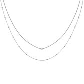 CLUSE Essentielle Set of Two Petite Hexagon Ketting CLJ22004 (Lengte: 47.00 cm)