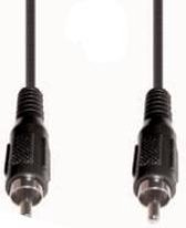 e+p B 32 audio kabel 1,5 m RCA Zwart