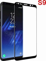 Samsung Glazen screenprotector Samsung Galaxy S9 3D volledig scherm bedekt explosieveilige gehard glas Screen beschermende Glas Cover Film zwart