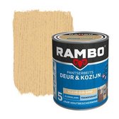 Rambo Deur & Kozijn pantserbeits Hoogglans transparant kleurloos 0000 - 2,5 Liter