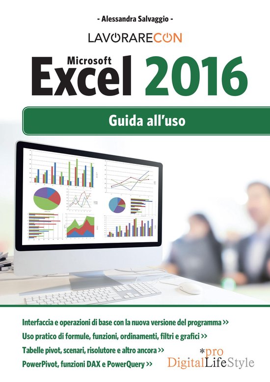 Lavorare con Microsoft EXCEL 2016 - cover