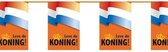 Leve de koning vlaggenlijn 6 meter - Oranje