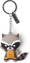 Marvel - Raccoon Character 3D Rubber Keychain