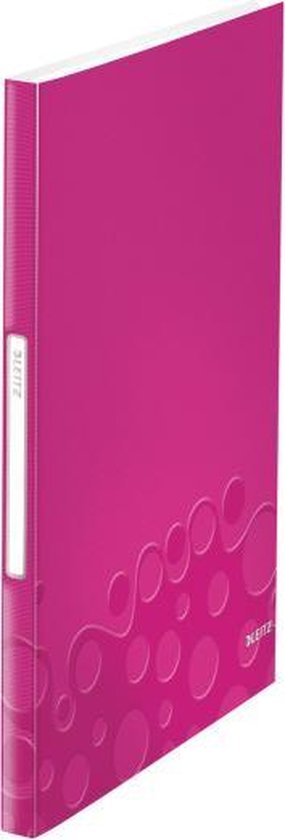 Foto: Leitz wow showalbum a4 40 hoezen roze