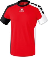 Erima Valencia Shirt Rood-Zwart-Wit Maat 164