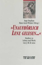 unaufhoerlich Lenz Gelesen...