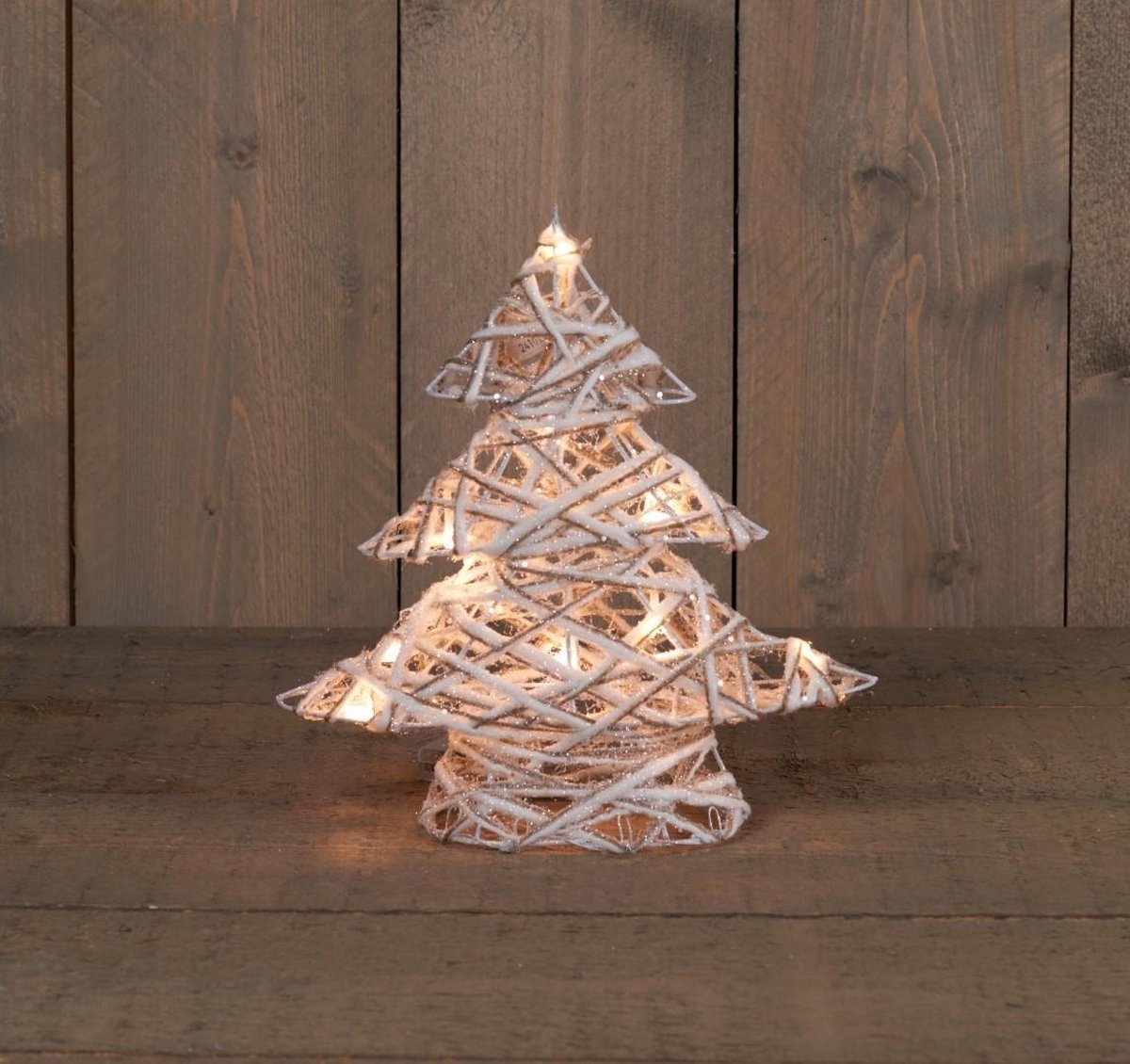Batterijverlichting jute boom 30 cm warm wit Anna's Collection