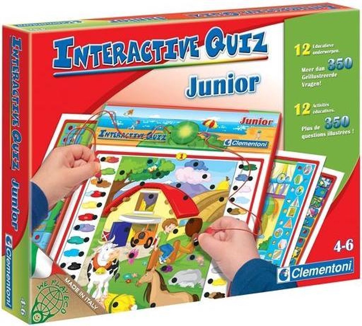 Interactive Quiz Júnior - Clementoni - Jogos Científicos - Compra