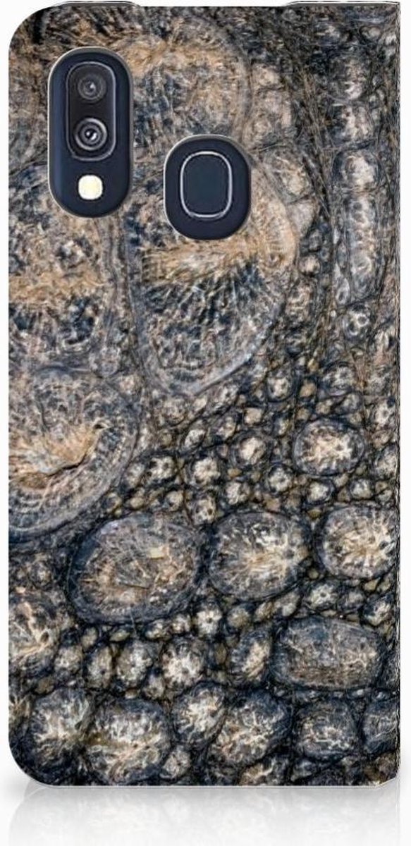 Samsung Galaxy A40 Hoesje maken Krokodillenprint