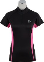 Donnay Basic Sportshirt - Maat S  - Vrouwen - zwart/roze