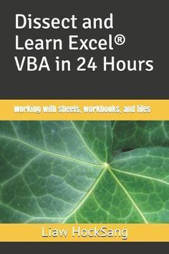 Dissect and Learn Excel VBA in 24 Hours:- Dissect and Learn  ... - cover