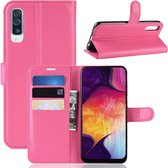 Samsung Galaxy A50 / A30s Hoesje - Book Case - Roze