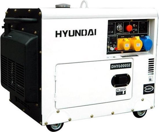 Effectief Knuppel bijeenkomst Hyundai diesel aggregaat – 5300 Watt | bol.com