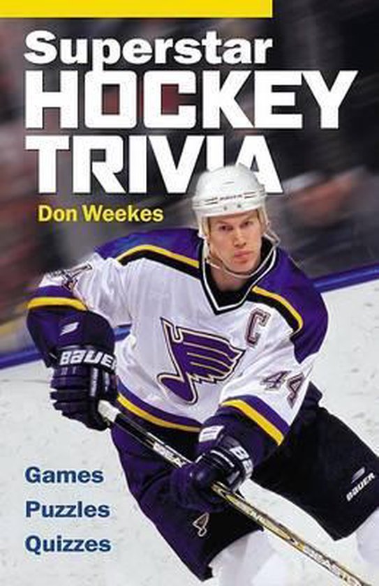 Superstar Hockey Trivia - cover