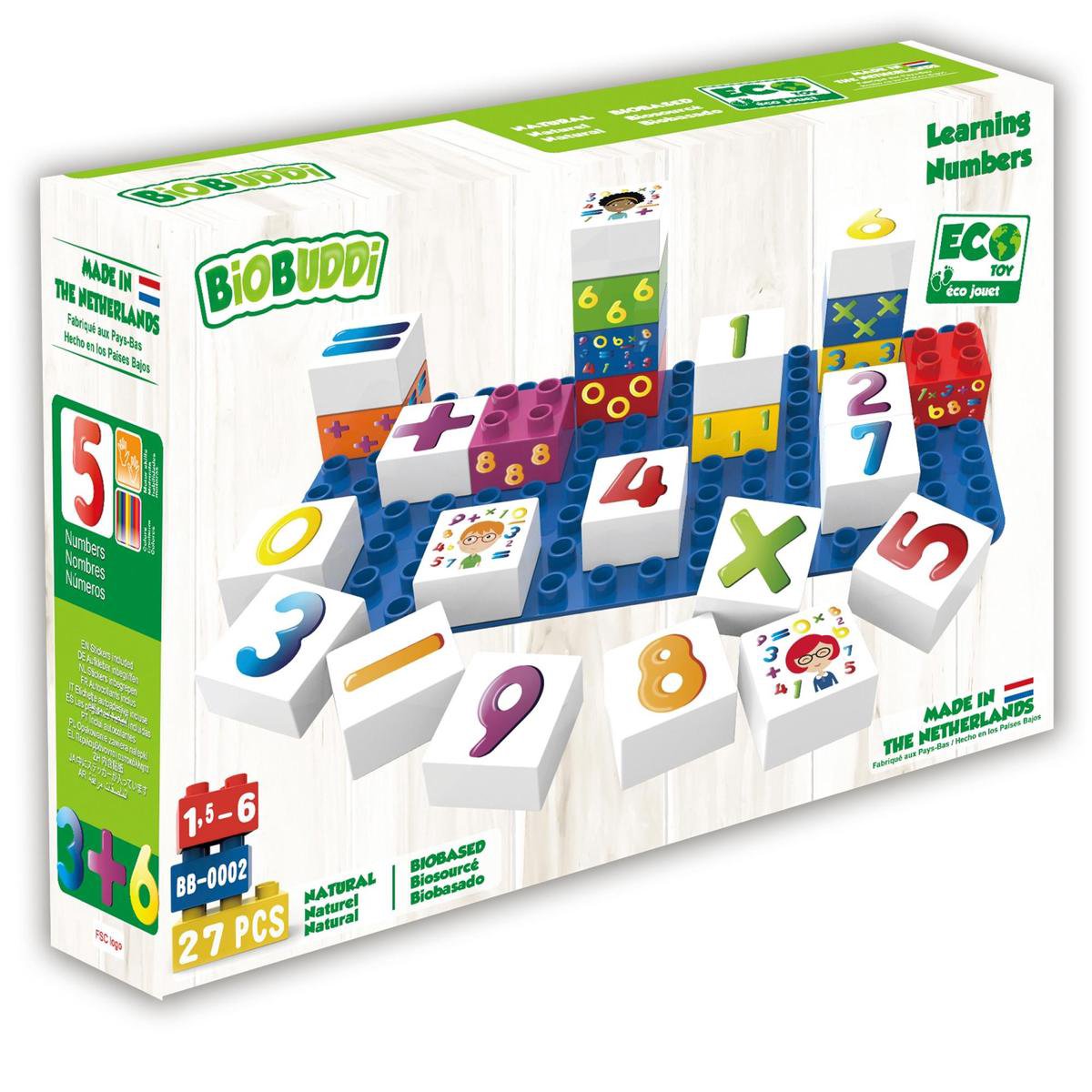 BiOBUDDi Leer Nummers Kennen - BB-0002