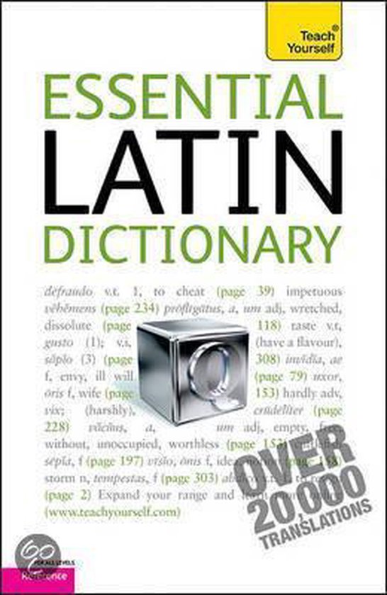 Essential Latin Dictionary, Alastair Wilson 9780071747400 Boeken