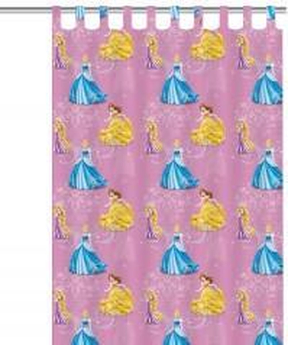 Disney Princess - Gordijn - Roze - 140x250 cm | bol.com