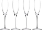 L.S.A. Wine Drinken Champagneflutes 150 ml Set van 4 Stuks