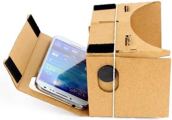 (Google) Cardboard voor smartphones tot 5,5 inch - Virtual reality (VR) bril - REBL