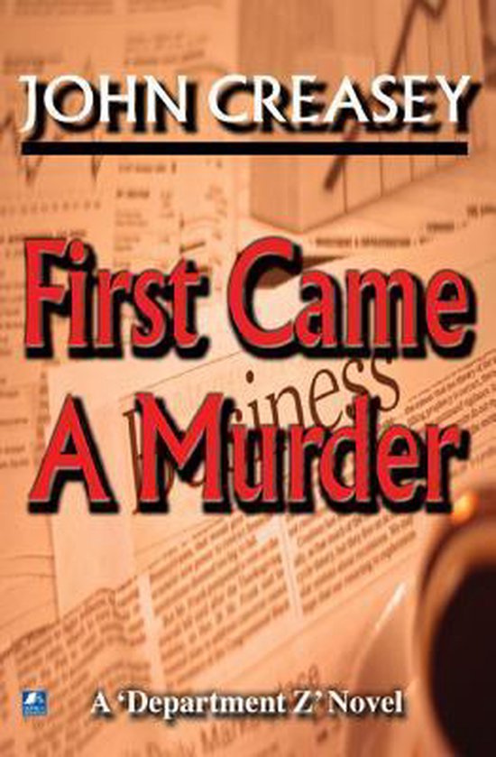 First Came a Murder - cover