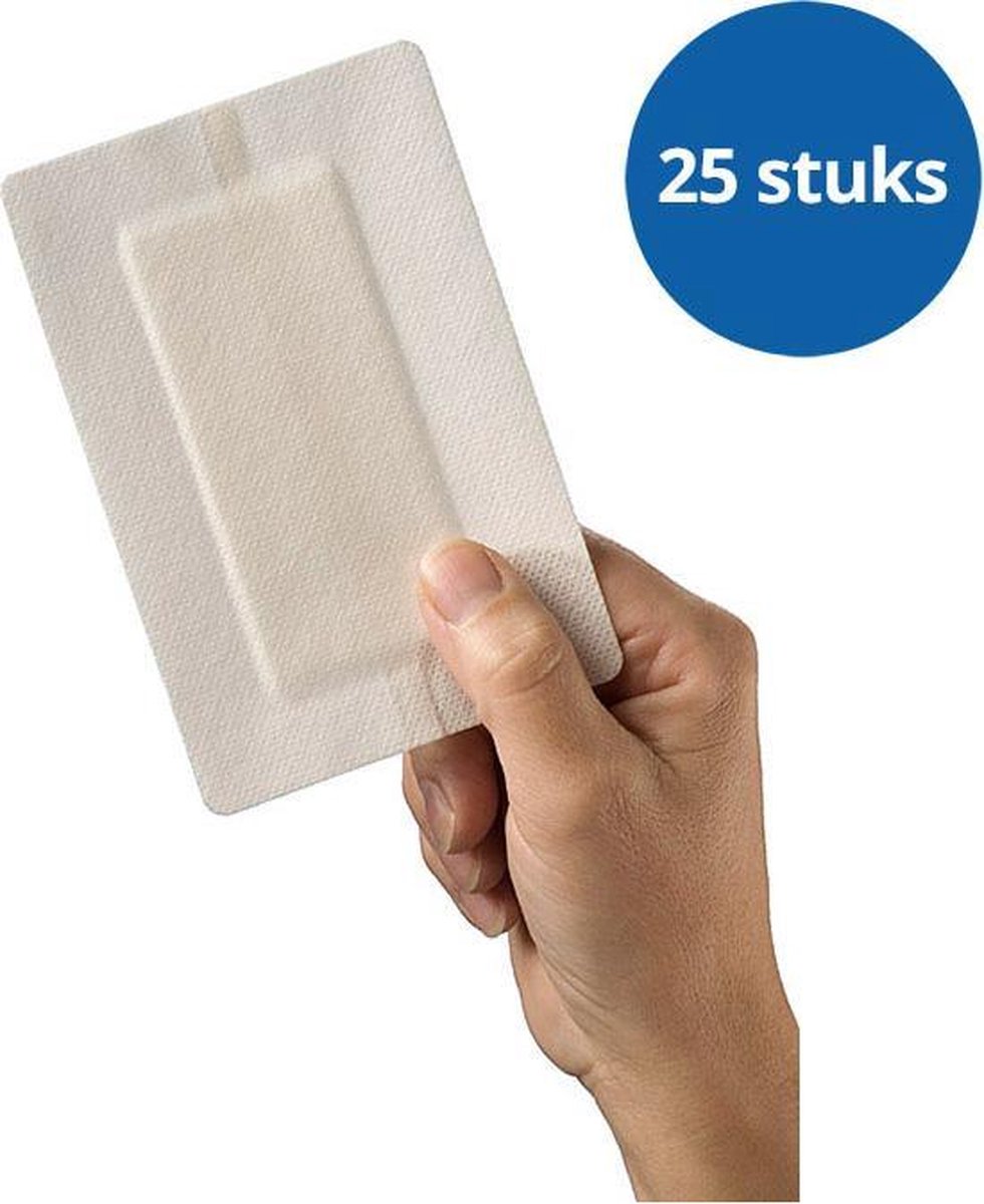 Goedkoopste HEKA plast border 10 cm x 15 cm steriel - 25 stuks