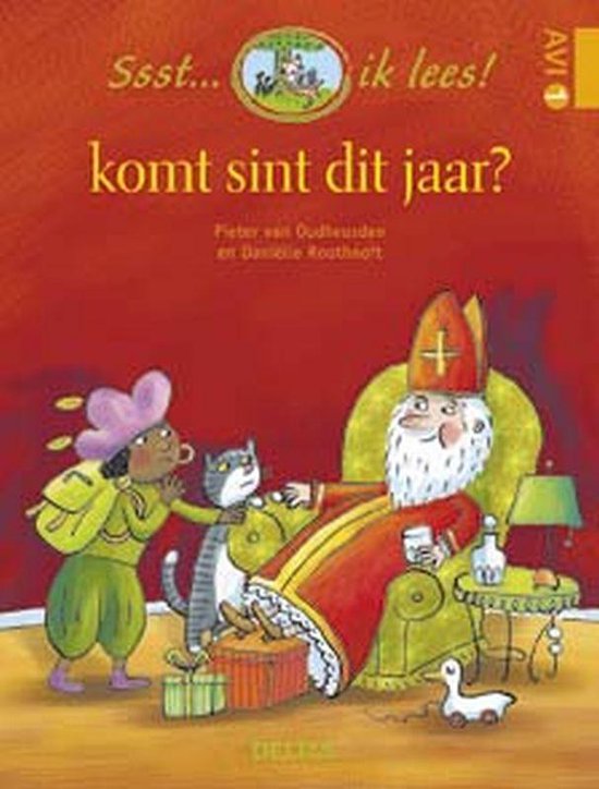 Cover van het boek 'Komt de Sint dit jaar?' van Pieter van Oudheusden