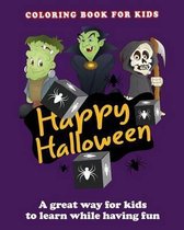 Happy Halloween Coloring Book