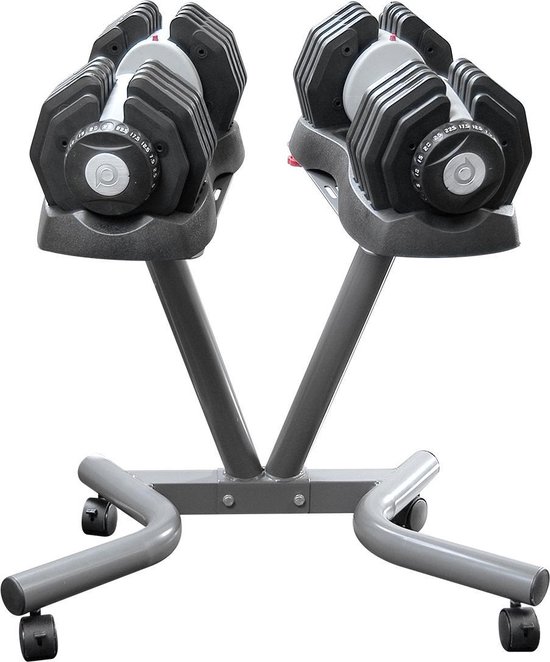 EZ Dumbbell 10 in 1 home met rek EZ025SET