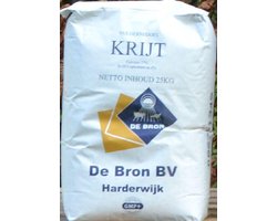 De Bron - Krijt - Kalk - Voederkrijt - 25kg