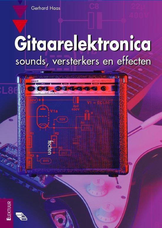 Cover van het boek 'Gitaarelektronica' van G. Haas