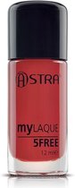 Astra myLaque 5FREE nagellak 12 ml Zwart