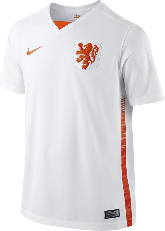 Nike Nederlands elftal Junior - Voetbalshirt - Kinderen - Maat 158 - Wit/ Oranje | bol.com