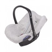 Baby Anne-Cy Herringbone Autostoelhoes Grey Melange