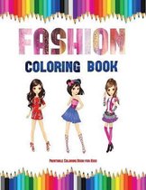 Printable Coloring Book for Kids (Fashion Coloring Book)