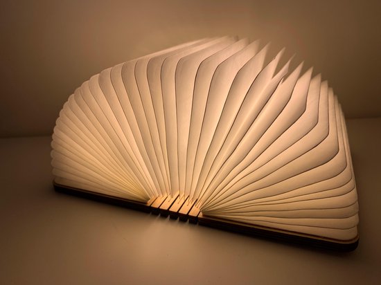 Lume Mini - Boek Lamp - Design Decoratie Warm licht | bol.com