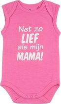 Fun2Wear Romper Net als mama Sachet pink maat 50