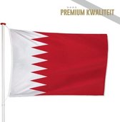 Bahreinse Vlag Bahrein 150x225cm - Kwaliteitsvlag - Geschikt voor buiten