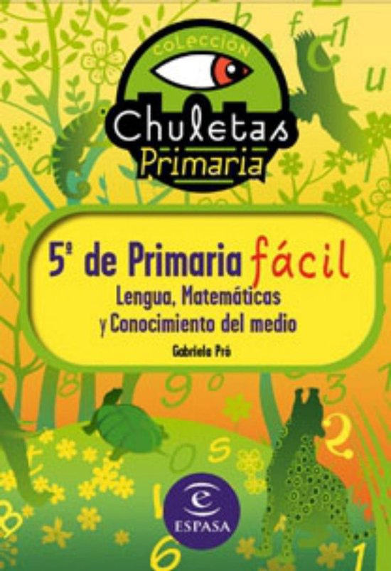 CHULETAS - 5º de Primaria fácil. Libro de Contenidos - cover