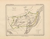 Historische kaart, plattegrond van gemeente Ophemert in Gelderland uit 1867 door Kuyper van Kaartcadeau.com