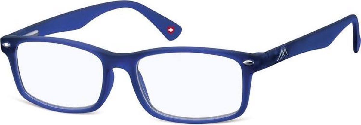 Montana Leesbril Blauwlichtfilter Blauw Sterkte +3,50 (blfbox83c)