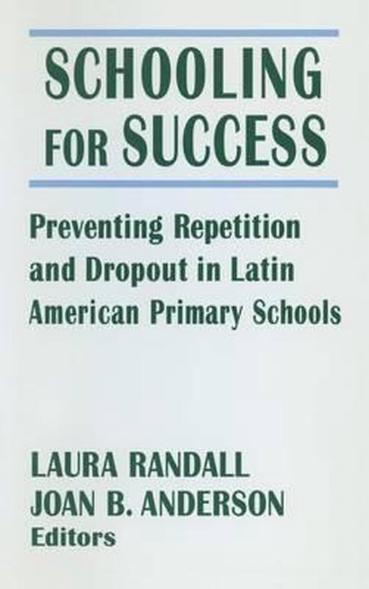 Schooling for Success - cover