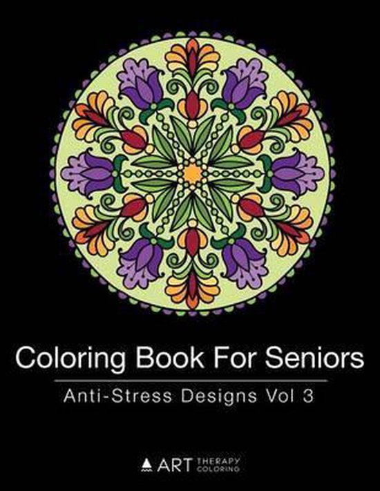 Coloring Book for Seniors- Coloring Book For Seniors - cover