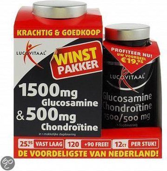 Lucovita Glucosamine & Chondrotine - 210 stuks | bol.com