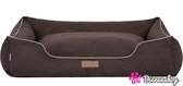 Dogs Lifestyle Hondenbed Indira Suedine - Bruin - 85 cm