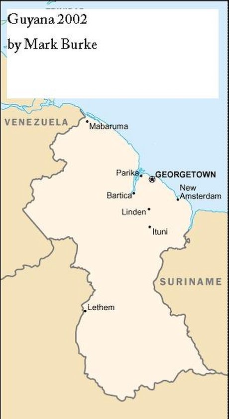 Guyana 2002 - cover